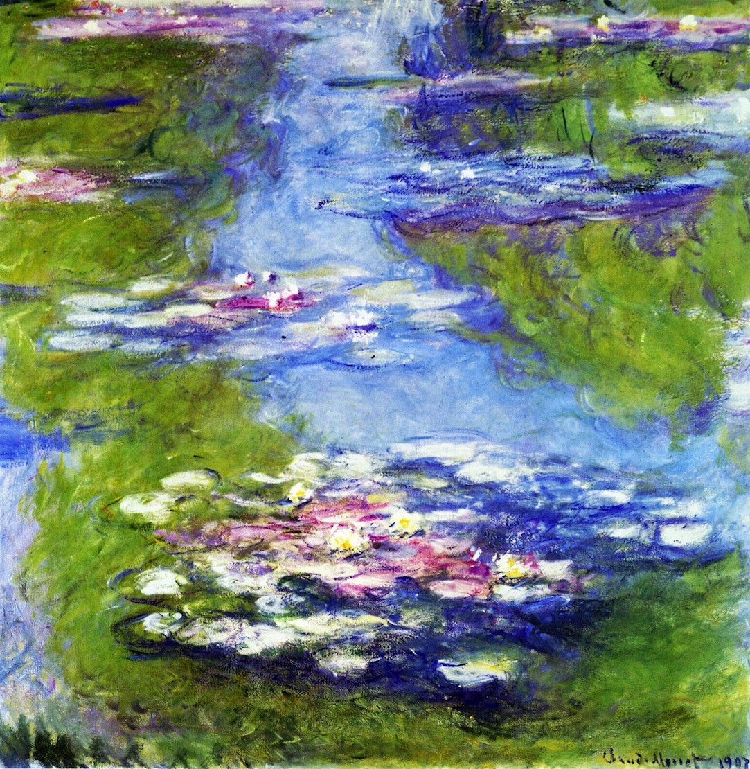 Waterlilies (1907), Claude Monet